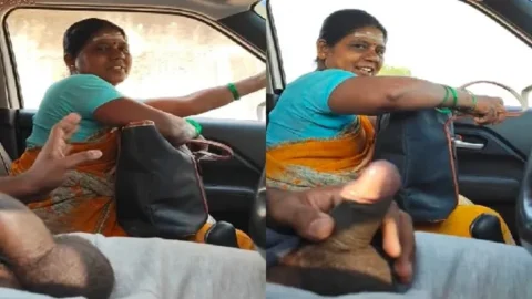 Lift K Bahane Se Mallu Aunty Ko Dikhaya Lund