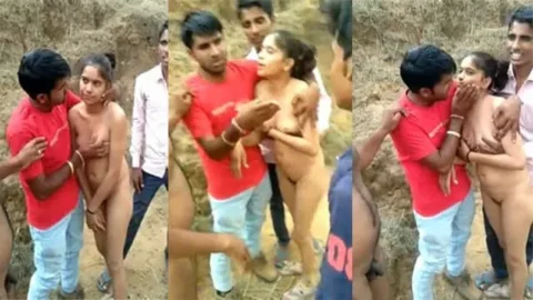 Gf Outdoor Caught Group Sex HD Porn
